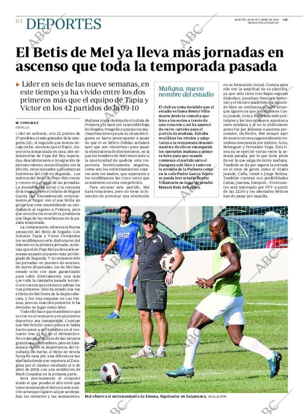 ABC SEVILLA 26-10-2010 página 84