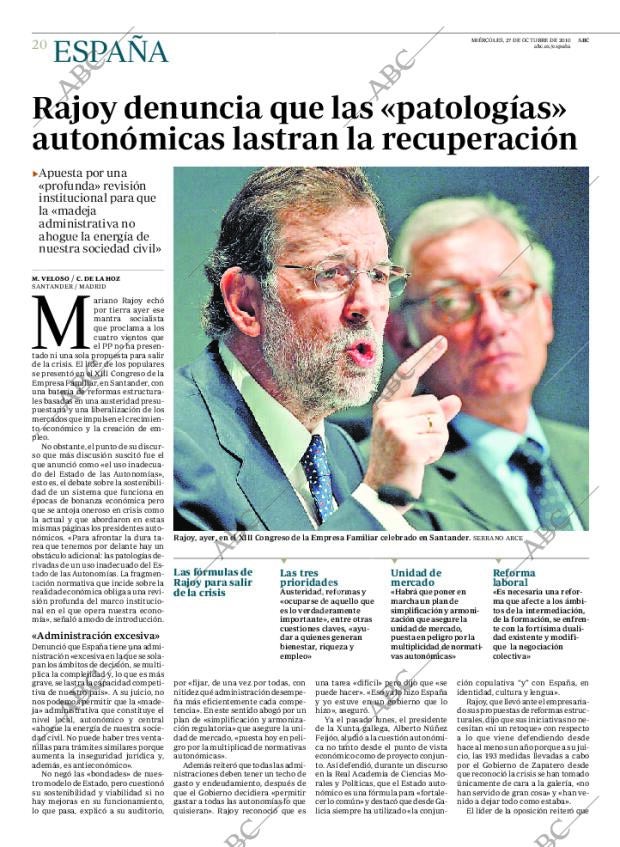 ABC CORDOBA 27-10-2010 página 20