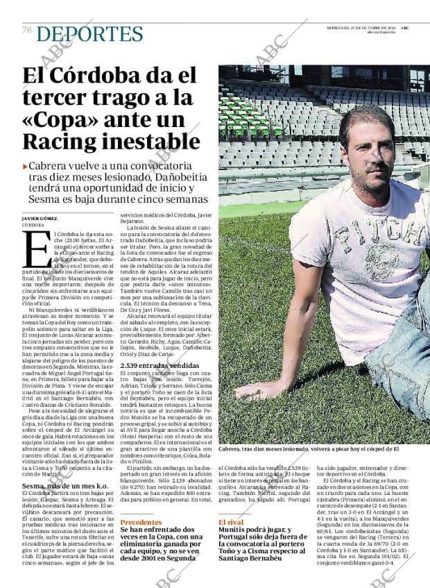 ABC CORDOBA 27-10-2010 página 78