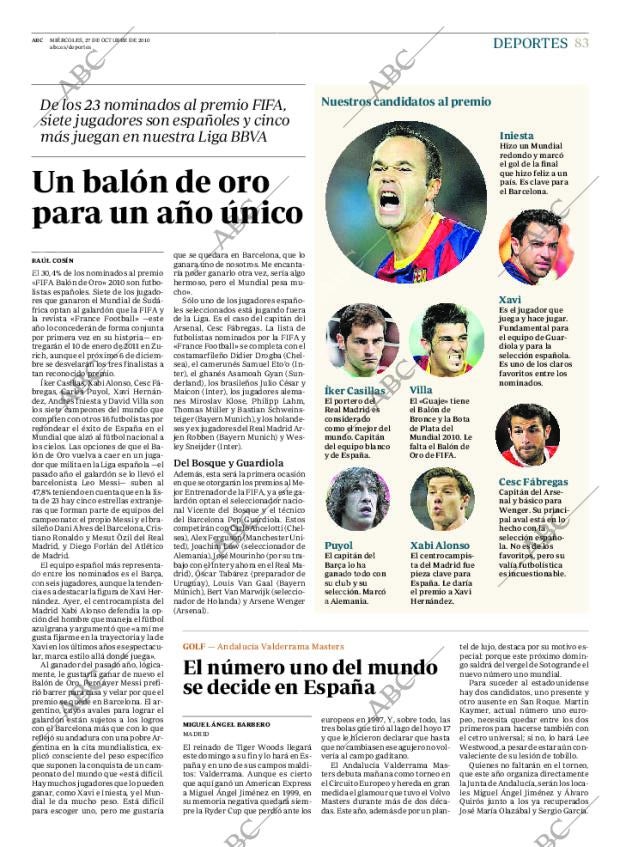 ABC CORDOBA 27-10-2010 página 83