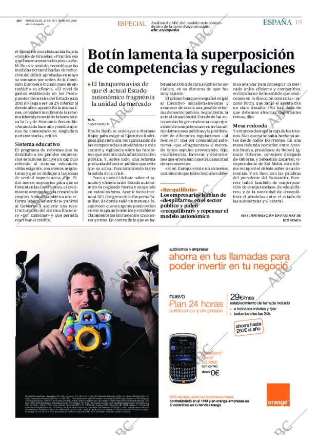 ABC MADRID 27-10-2010 página 19
