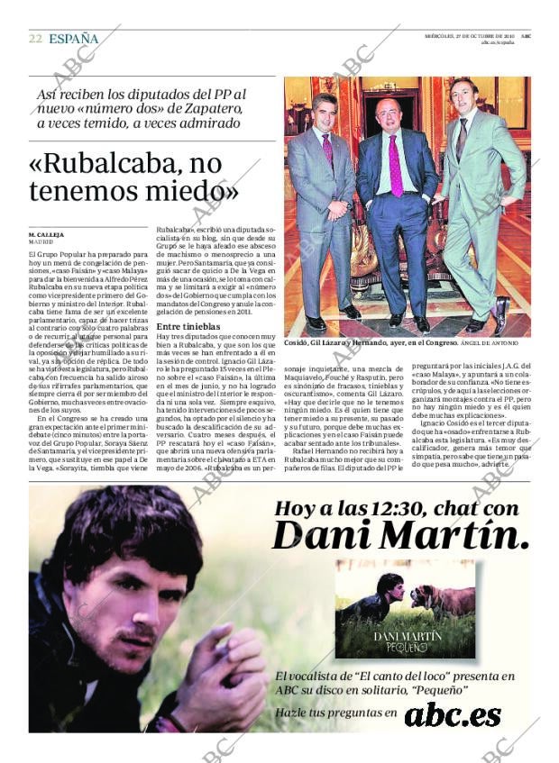 ABC MADRID 27-10-2010 página 22