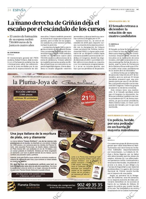 ABC MADRID 27-10-2010 página 24