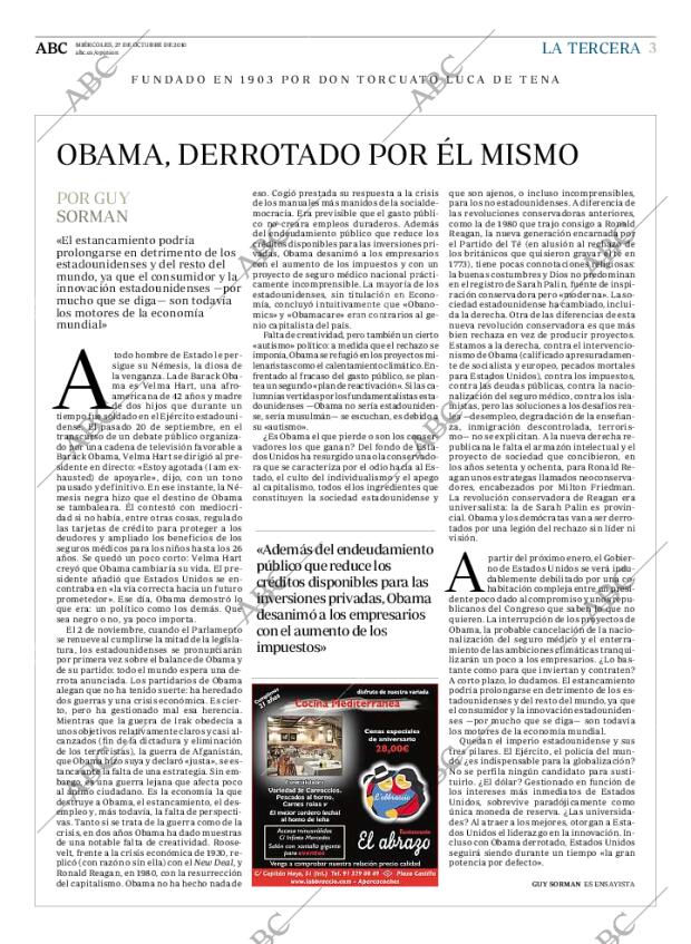 ABC MADRID 27-10-2010 página 3