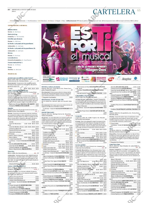 ABC MADRID 27-10-2010 página 65