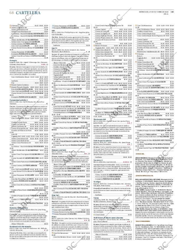 ABC MADRID 27-10-2010 página 68