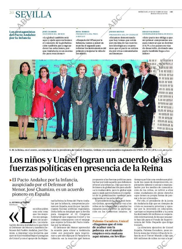 ABC SEVILLA 27-10-2010 página 20