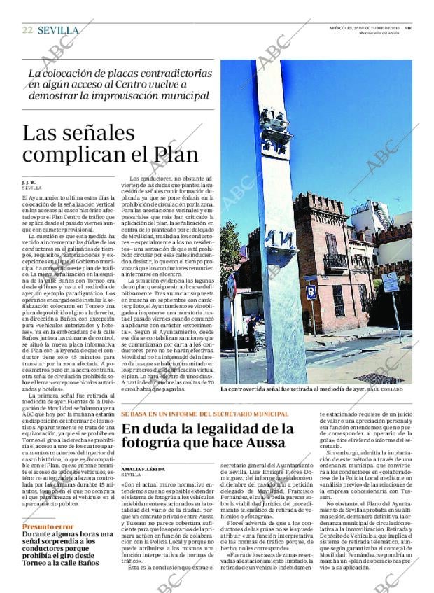 ABC SEVILLA 27-10-2010 página 22