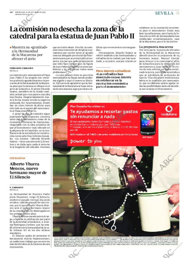 ABC SEVILLA 27-10-2010 página 31