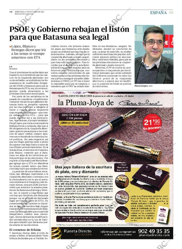 ABC SEVILLA 27-10-2010 página 49