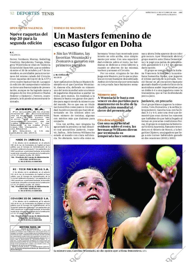ABC SEVILLA 27-10-2010 página 92