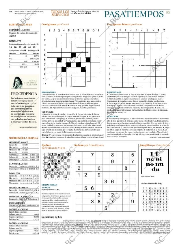 ABC SEVILLA 27-10-2010 página 95