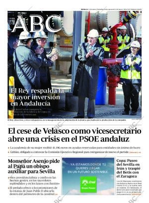 ABC SEVILLA 28-10-2010 página 1