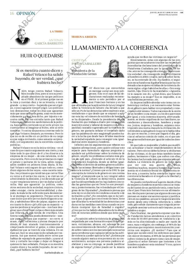 ABC SEVILLA 28-10-2010 página 16