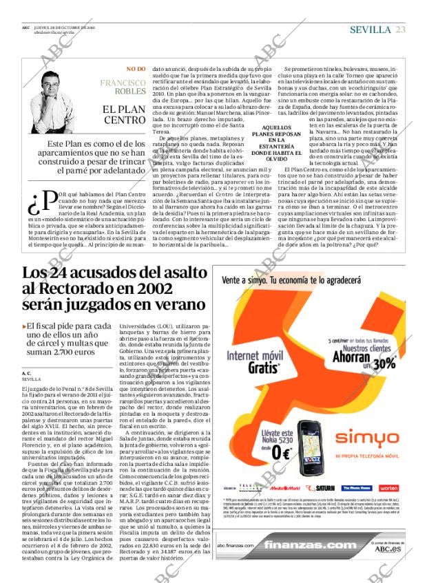 ABC SEVILLA 28-10-2010 página 23