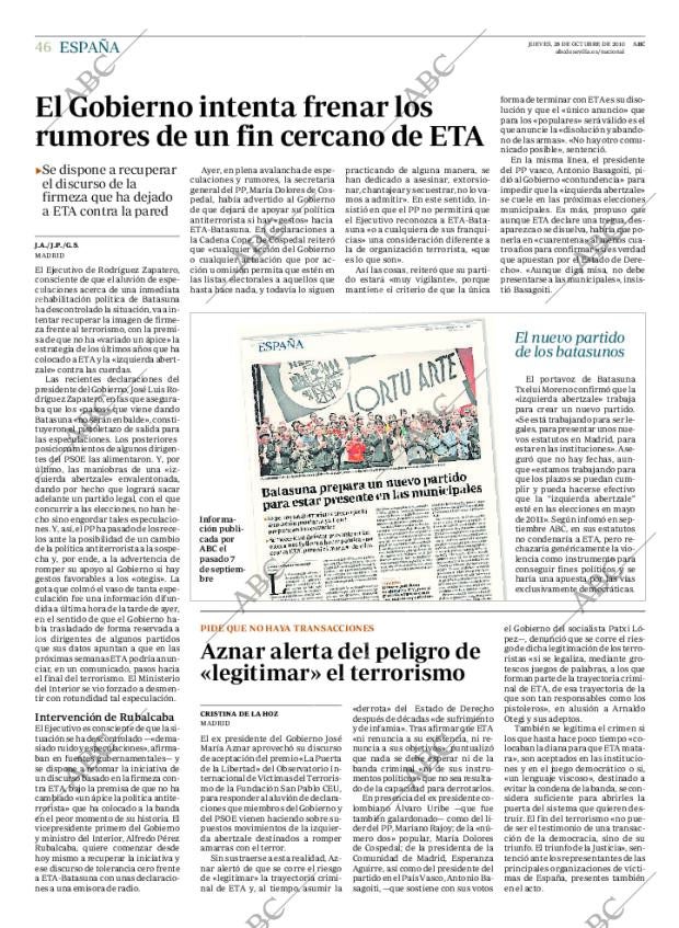 ABC SEVILLA 28-10-2010 página 46