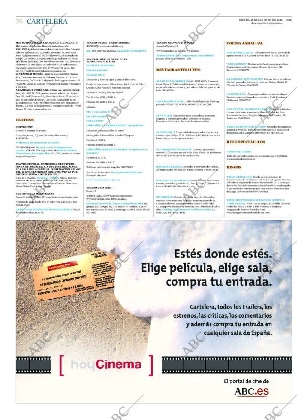 ABC SEVILLA 28-10-2010 página 76