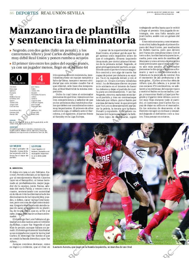 ABC SEVILLA 28-10-2010 página 86