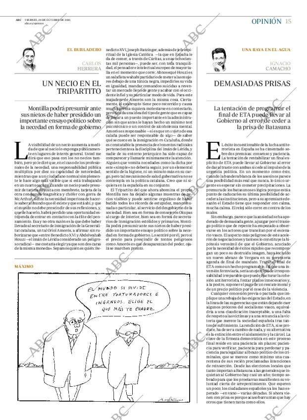 ABC MADRID 29-10-2010 página 15