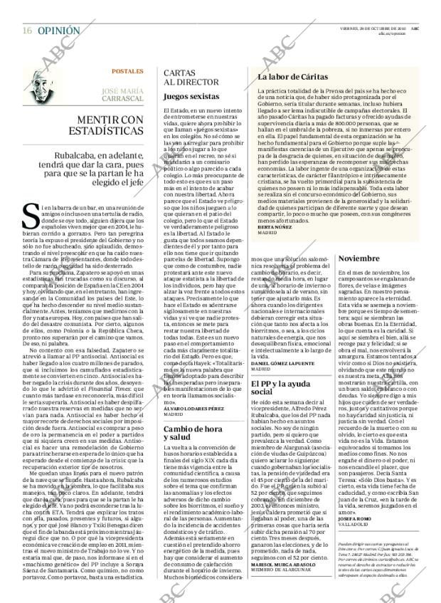 ABC MADRID 29-10-2010 página 16