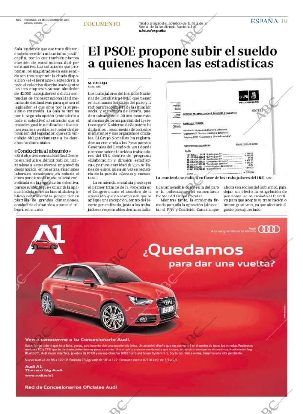 ABC MADRID 29-10-2010 página 19