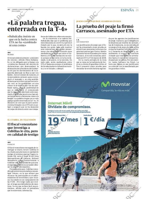 ABC MADRID 29-10-2010 página 21