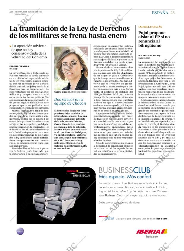 ABC MADRID 29-10-2010 página 25