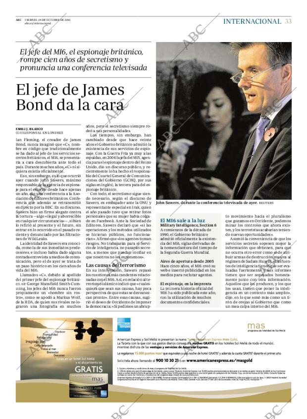 ABC MADRID 29-10-2010 página 33