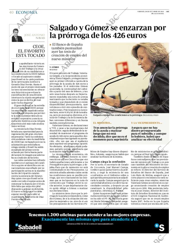 ABC MADRID 29-10-2010 página 40