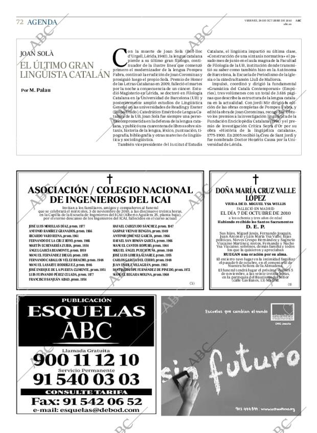 ABC MADRID 29-10-2010 página 72