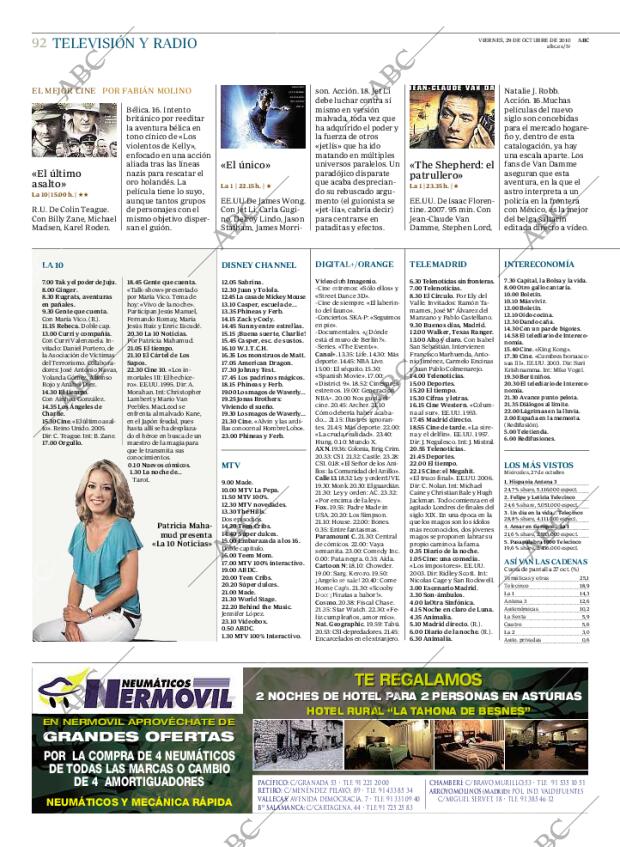 ABC MADRID 29-10-2010 página 92