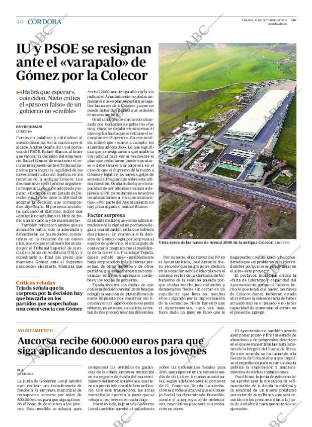 ABC CORDOBA 30-10-2010 página 40