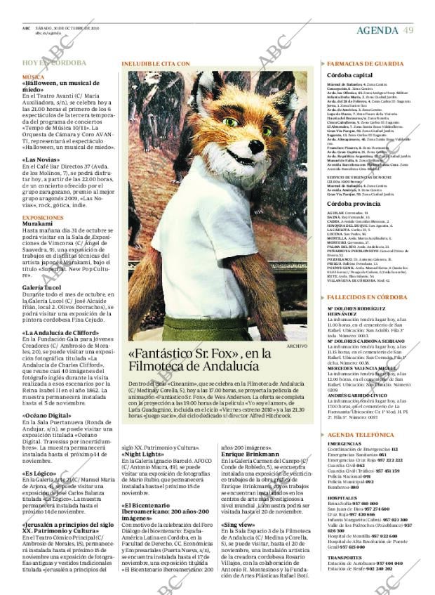 ABC CORDOBA 30-10-2010 página 49