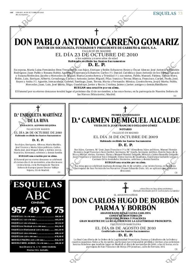 ABC CORDOBA 30-10-2010 página 73