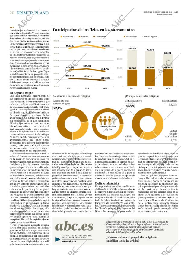 ABC MADRID 31-10-2010 página 20