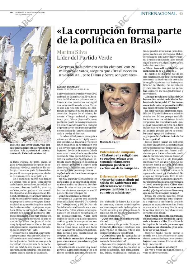 ABC MADRID 31-10-2010 página 45