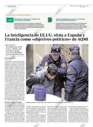 ABC MADRID 03-11-2010 página 20