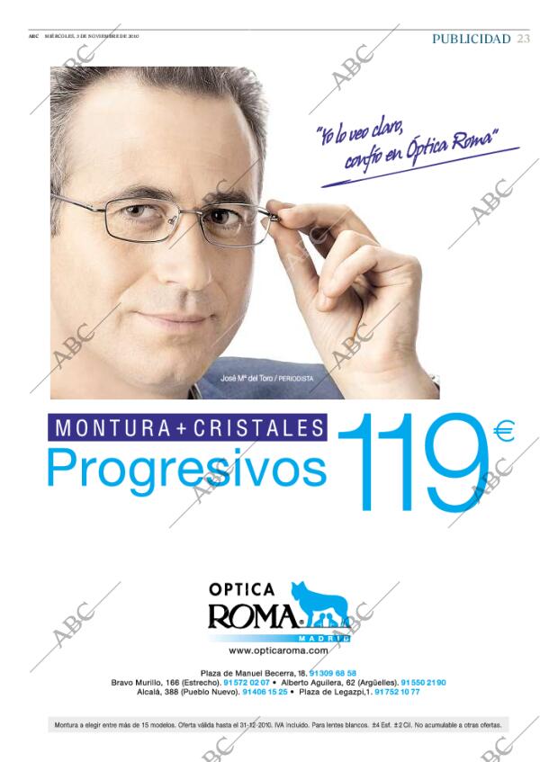 ABC MADRID 03-11-2010 página 23
