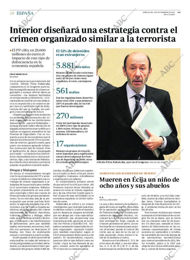 ABC MADRID 03-11-2010 página 28