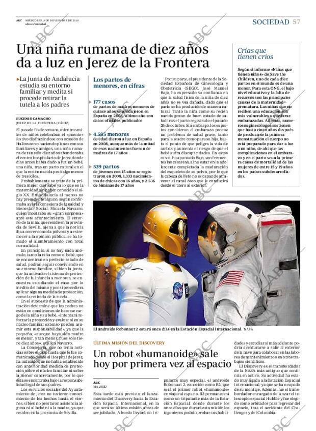 ABC MADRID 03-11-2010 página 57