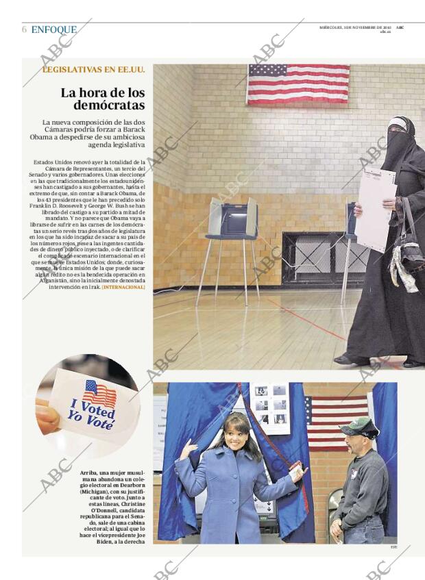 ABC MADRID 03-11-2010 página 6
