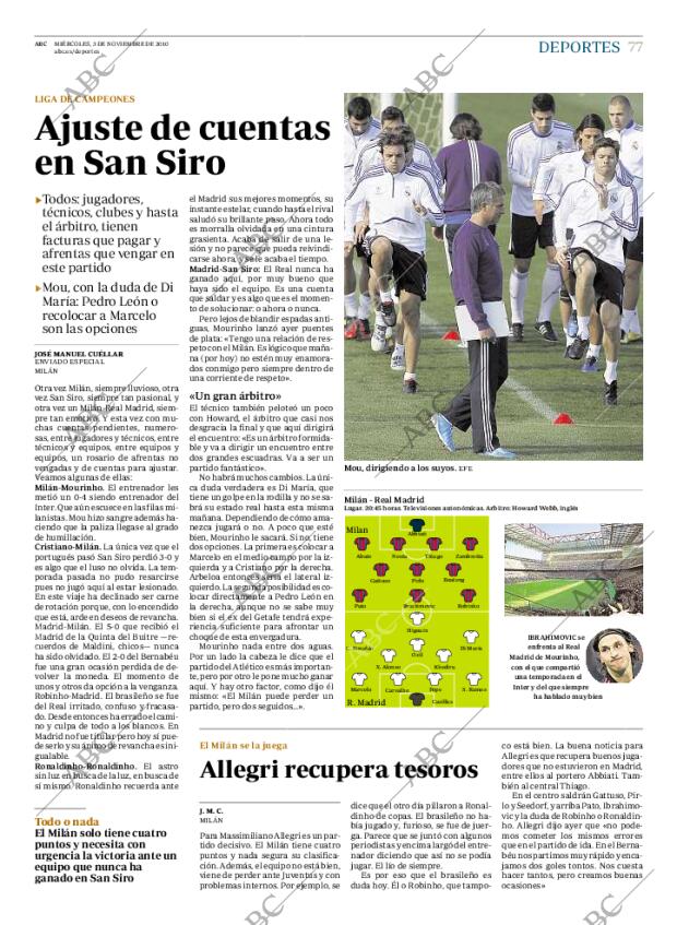 ABC MADRID 03-11-2010 página 77