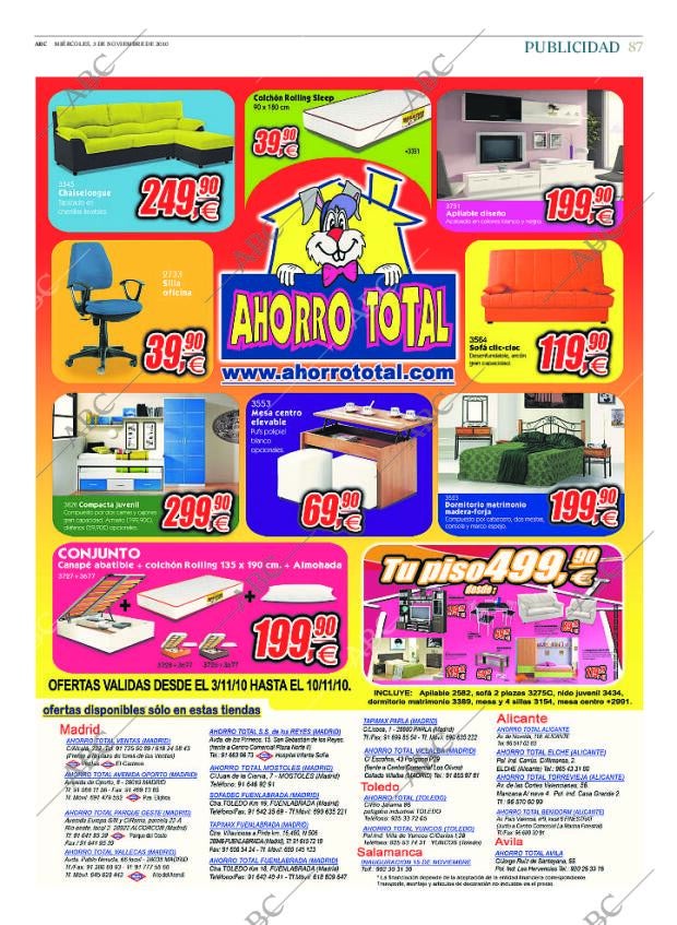 ABC MADRID 03-11-2010 página 87