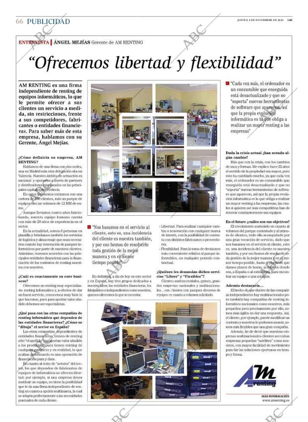 ABC MADRID 04-11-2010 página 66