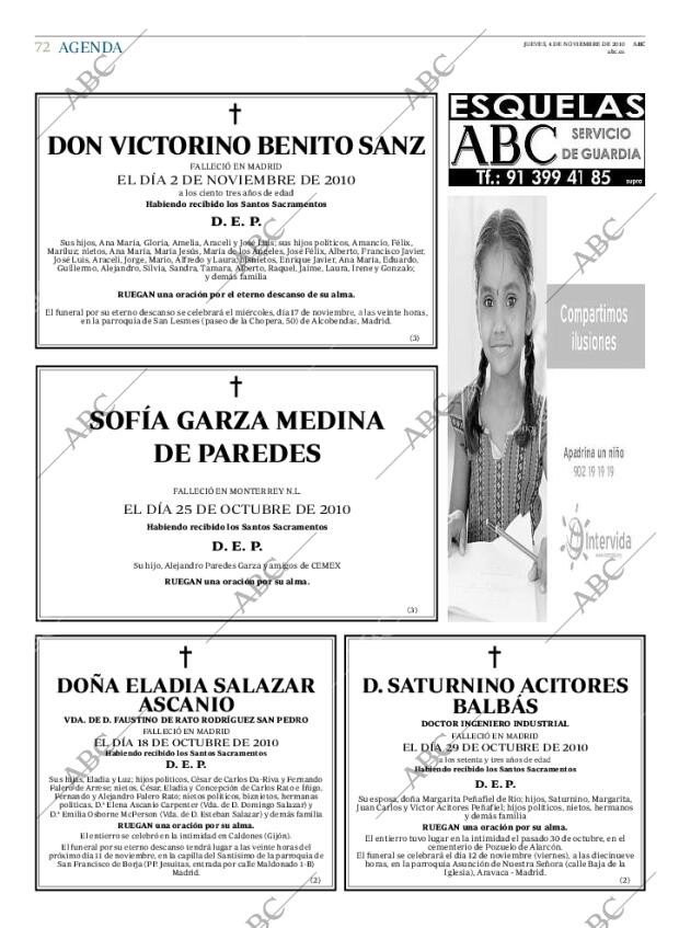 ABC MADRID 04-11-2010 página 72