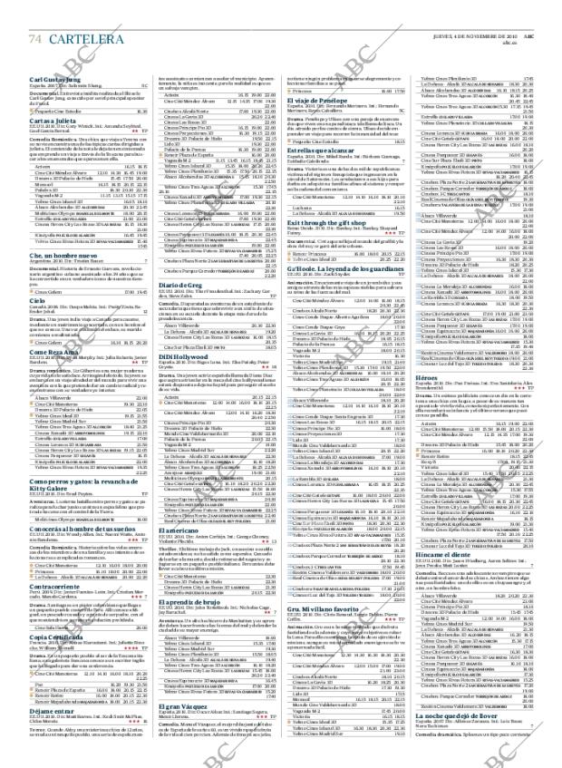 ABC MADRID 04-11-2010 página 74