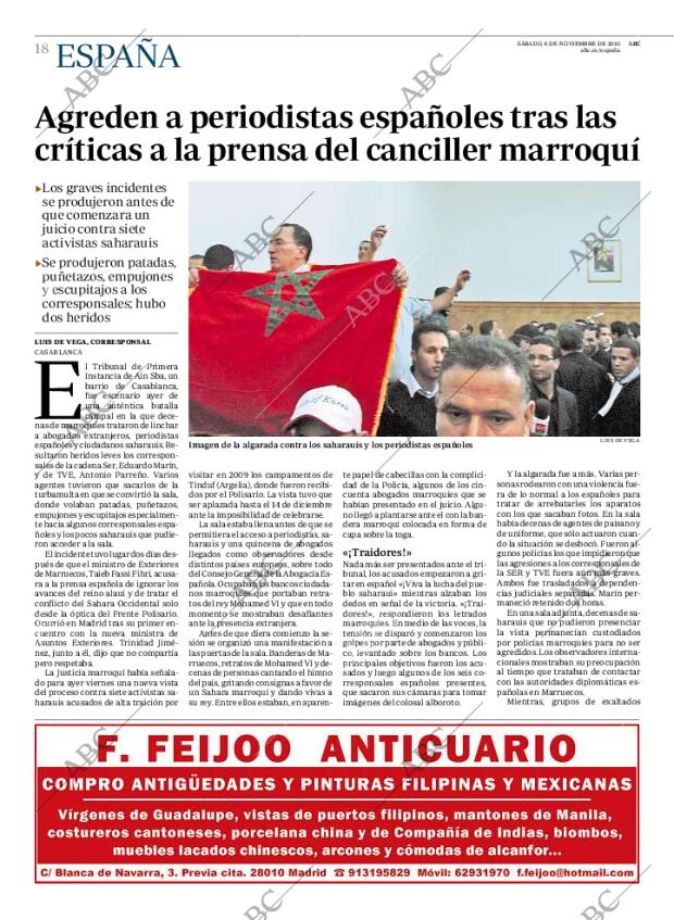 ABC MADRID 06-11-2010 página 18