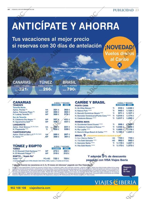 ABC MADRID 06-11-2010 página 23