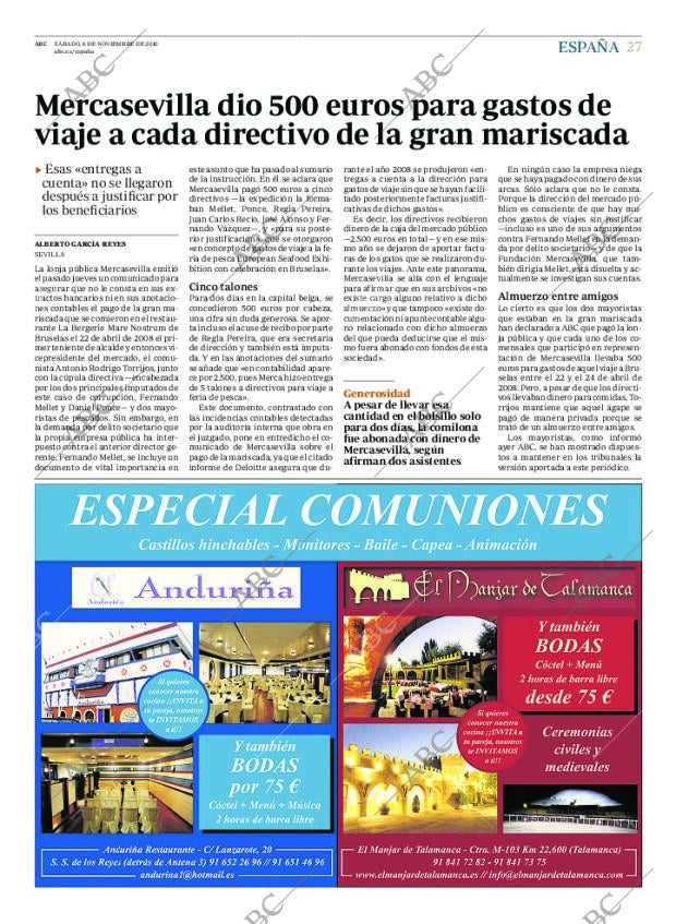 ABC MADRID 06-11-2010 página 27