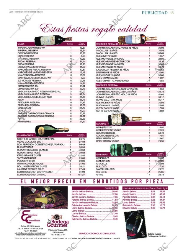 ABC MADRID 06-11-2010 página 45